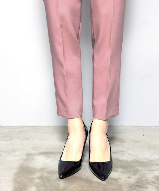 Tiaclasse 【洗える】テーパードパンツ ピンク