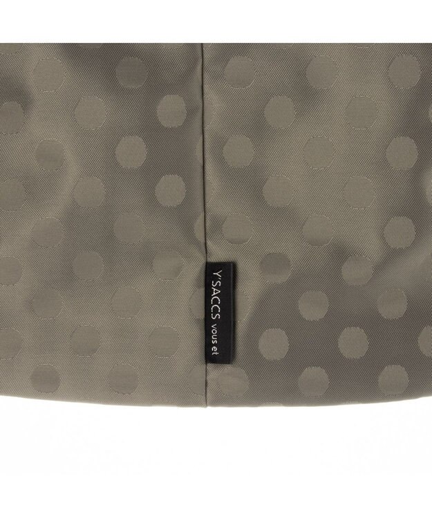 Y'SACCS 【Y’SACCS vous et】ドットジャカードトート Sサイズ グレー