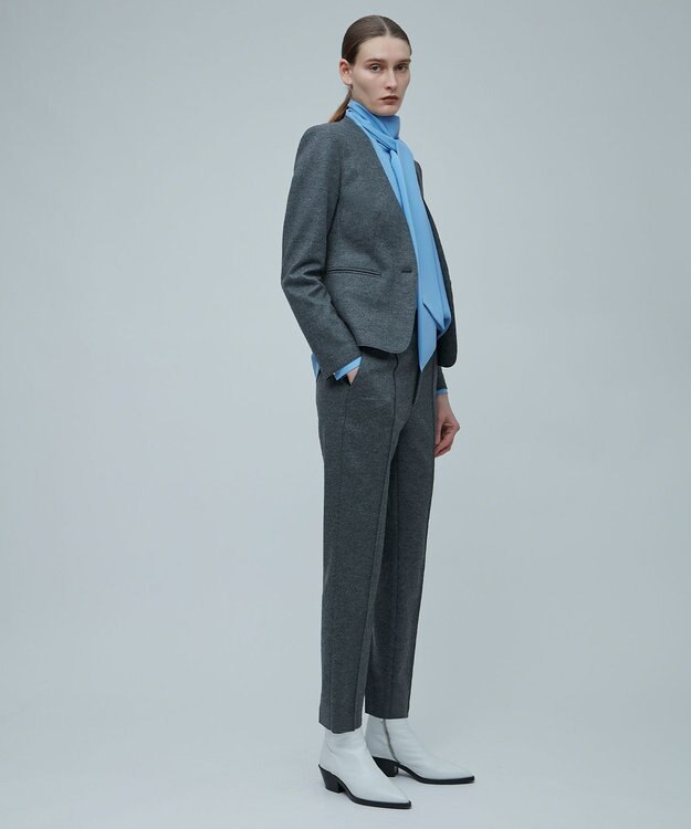 BEIGE， CORBY / クロップドパンツ C.Gray