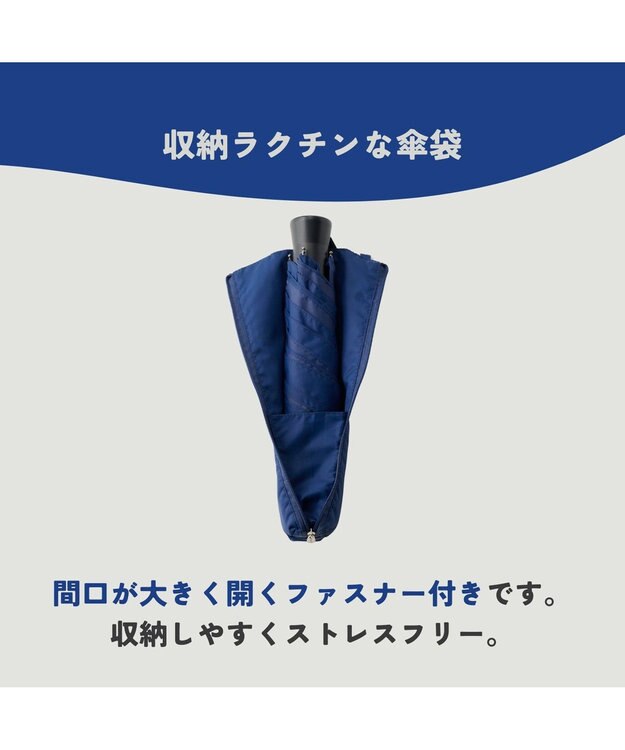 MOONBAT 【超撥水/自動開閉】フロータス(FLO(A)TUS) 折りたたみ傘 無地 UV 60cm ライトグレー