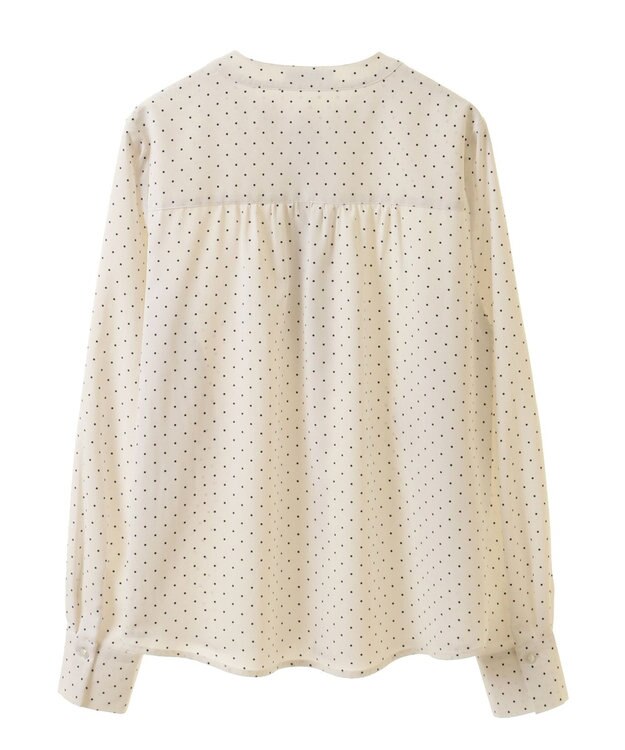 earth music&ecology 2WAYボウタイブラウス ドット