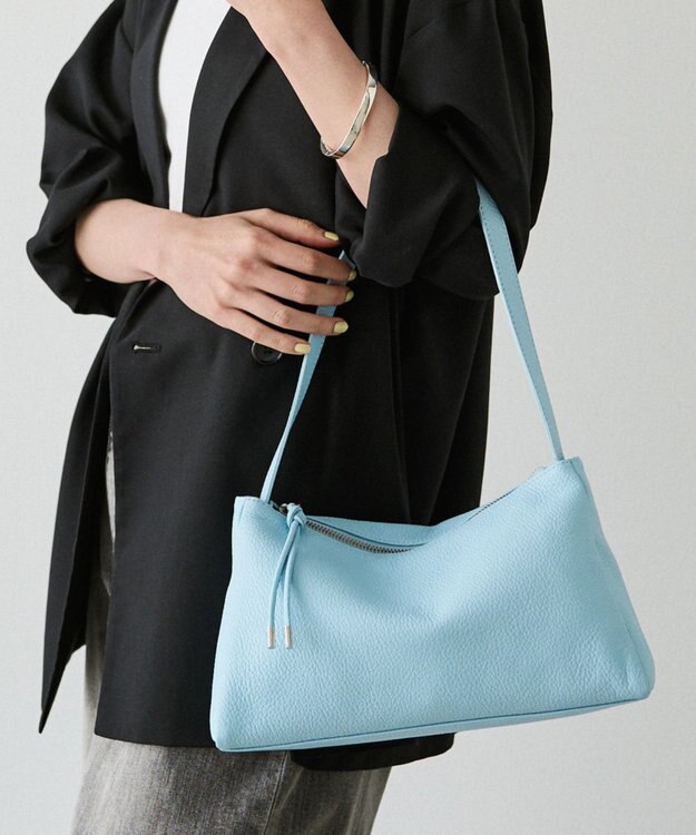 russet レザー2WAYショルダーバッグ(CE-1629) Sax