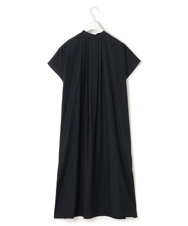 ICB 【WEB限定・洗える】 バンドカラーワンピース ブラック系