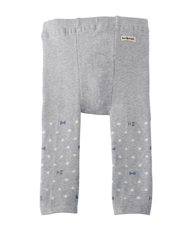 MIKI HOUSE HOT BISCUITS レギンス2枚セット 赤×グレー