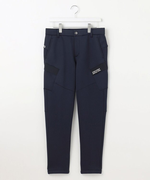 23区GOLF 【MEN】【ストレッチ】ダンボールニットパンツ ネイビー系