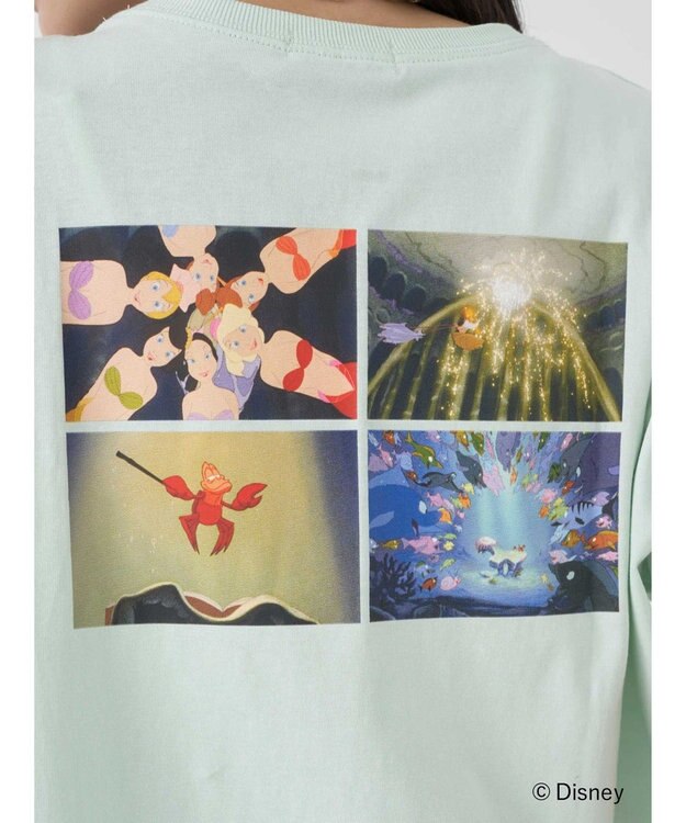 earth music&ecology リトル・マーメイド / プリントTee Mint
