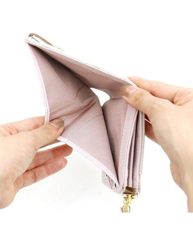 IBIZA フェリース　二つ折り財布 アイボリー