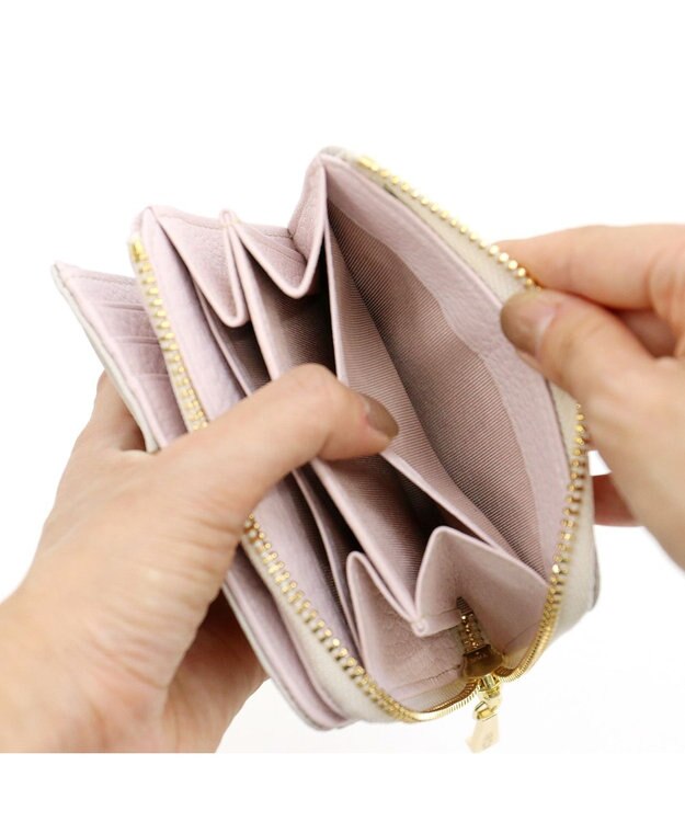 IBIZA フェリース　二つ折り財布 アイボリー