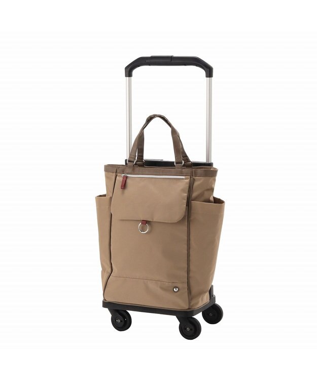 ACE BAGS & LUGGAGE soelte オートゥイユ お買い物キャリーバッグ 21L 機内持込 キャスターストッパー 36002 ソエルテ ベージュ