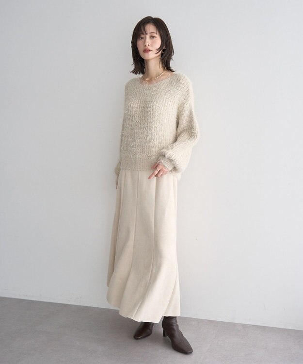 YECCA VECCA マーメイドスカート Ivory