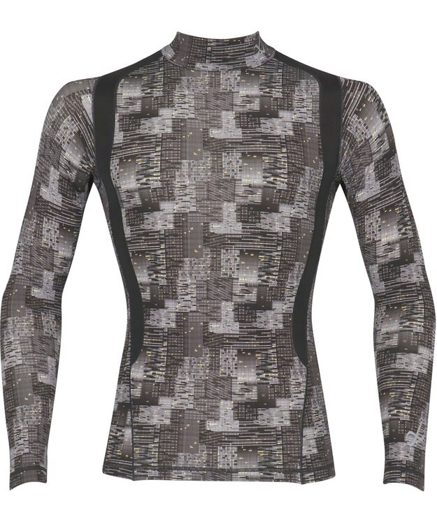 CW-X 【MEN】 CW-X 機能性トップス 【JYURYU TOP】 ハイネック 長袖 肩が動かしやすくなる 運動時の疲労を軽減 ゴルフ 球技 マラソン JAO009 /ワコール シルバーグレー