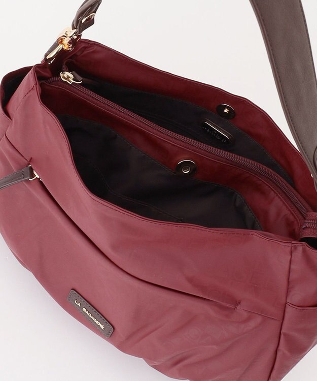 LA BAGAGERIE MONOGRAMME 2wayショルダーバッグ ワイン