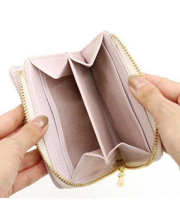 IBIZA フェリース　二つ折り財布 アイボリー