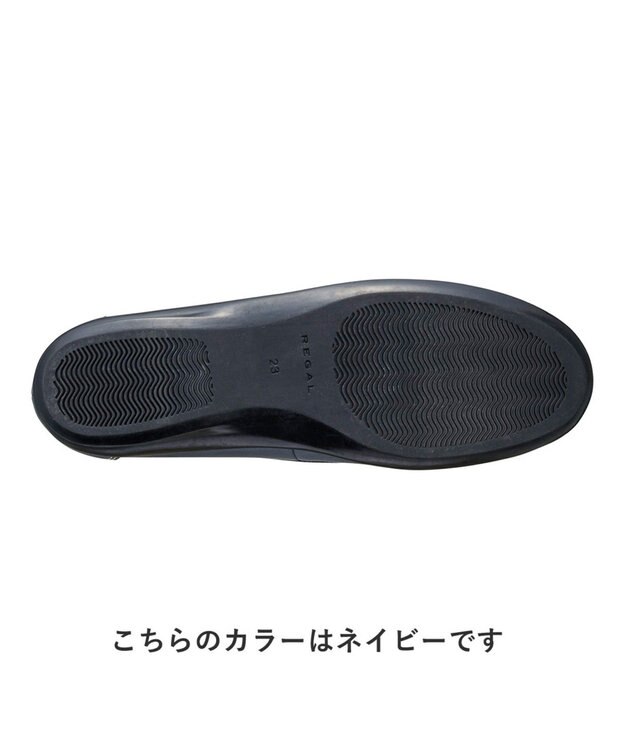 REGAL FOOT COMMUNITY 【アールドット】S04C ビット付きフラットシューズ ブラック