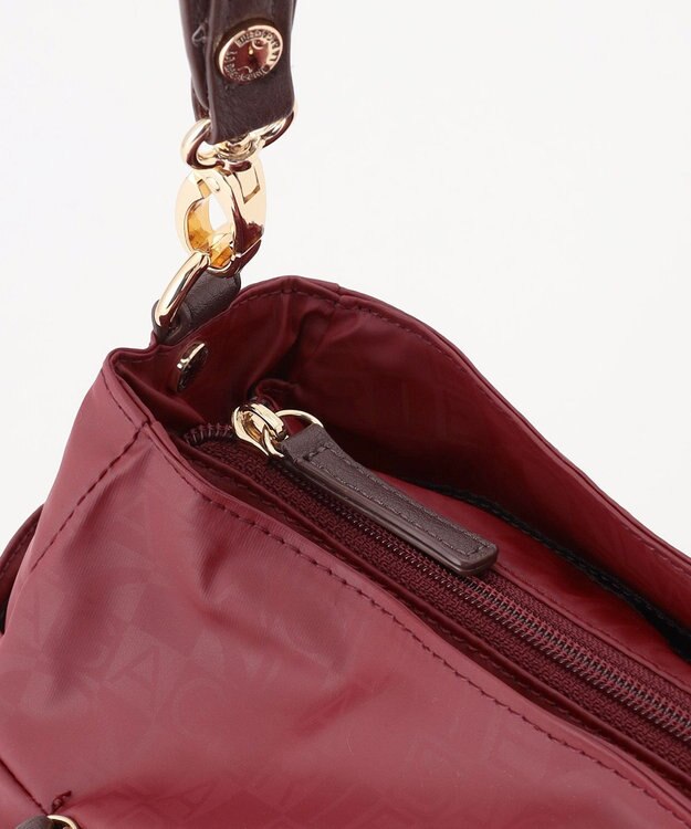 LA BAGAGERIE MONOGRAMME 2wayショルダーバッグ ワイン