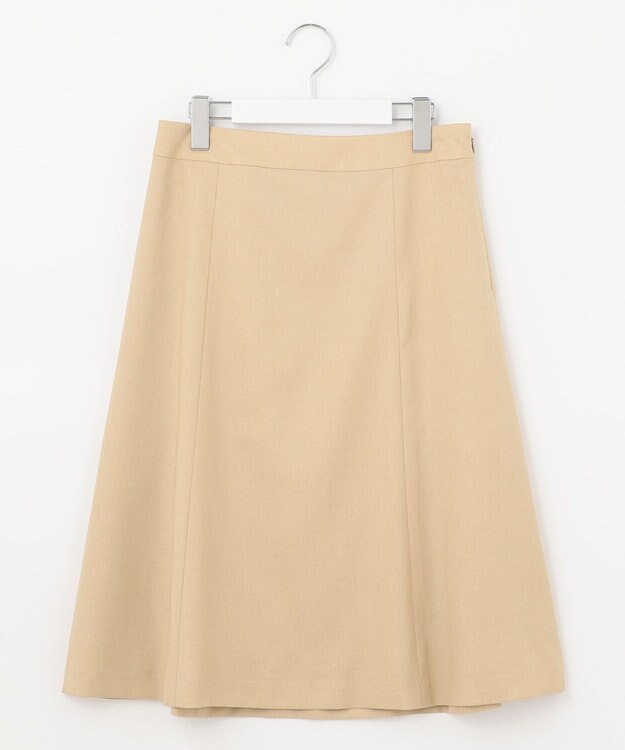 J.PRESS LADIES 【洗える・UVケア・速乾】OXIJEWELストレッチ フレアー スカート キャメル系