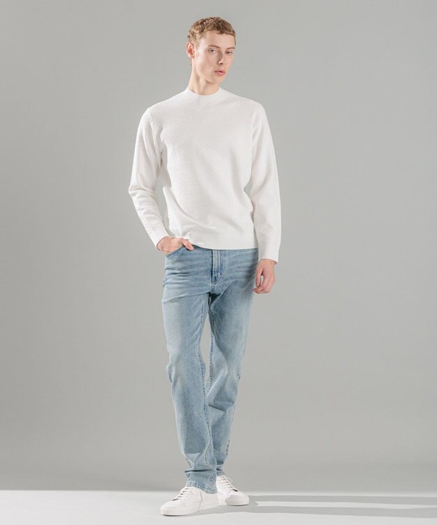 JOSEPH HOMME 【LEON 4月号掲載】ヴィンテージデニムストレッチ  /  CAMDEN スカイブルー系