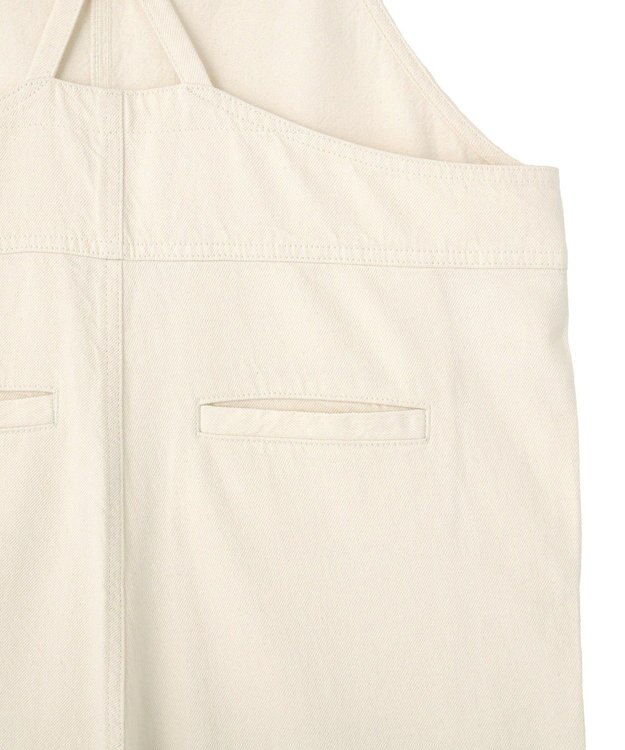 AMERICAN HOLIC デニムスクエアサロペット Ivory