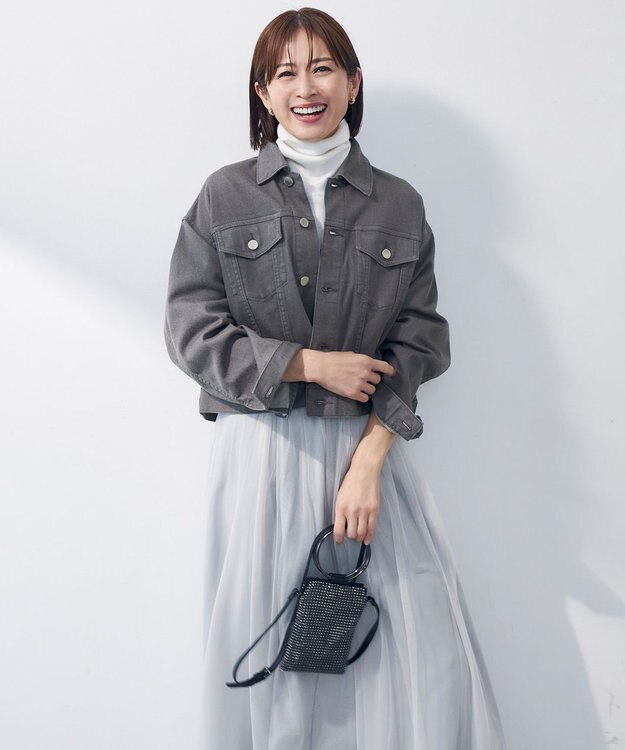 自由区 【SHIHOさん着用】クリスタルミニ バッグ ブラック