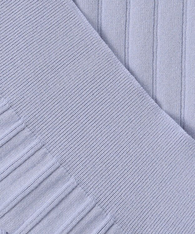 J.PRESS LADIES 【洗える】PRINCESS Vネック ニット サックスブルー系