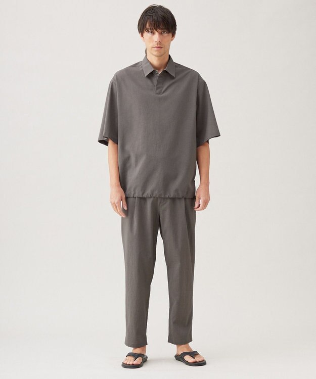 UNFILO MENS TENNEN TOUCH ポロシャツ【ギフトにもおすすめ】 チャコール