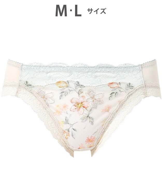 WACOAL ショーツ 【小さく見せるブラ】 BRB453とペア はきこみ丈あさめ はきごこちがよい レディース PRA153 /ワコール クリーム