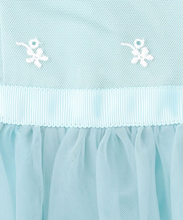 組曲 KIDS 【150-160㎝】ケープセット ドレス ミントグリーン