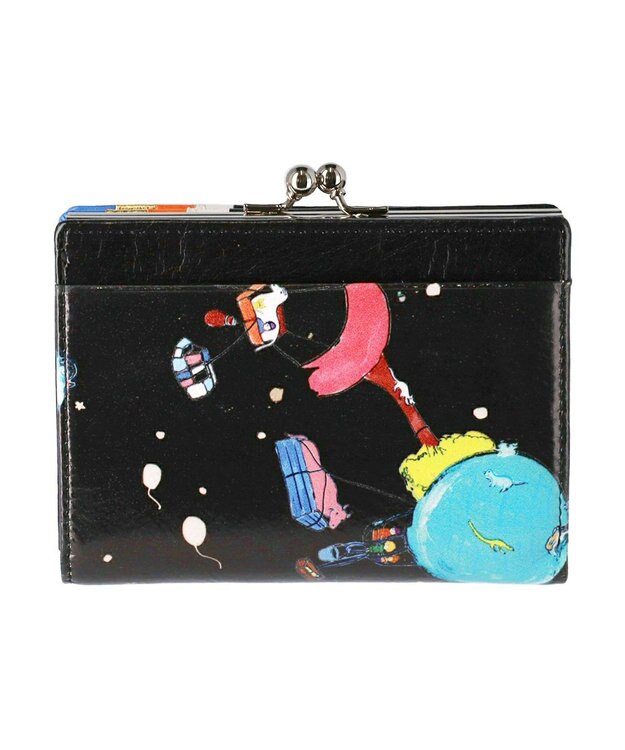 tsumori chisato CARRY バルーンに乗って 財布 ブラック