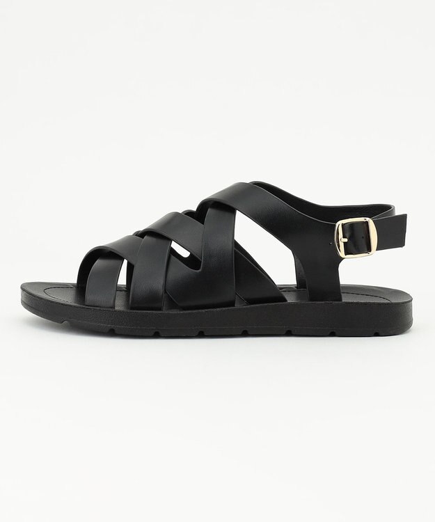 ANY クロスグルカサンダル ブラック