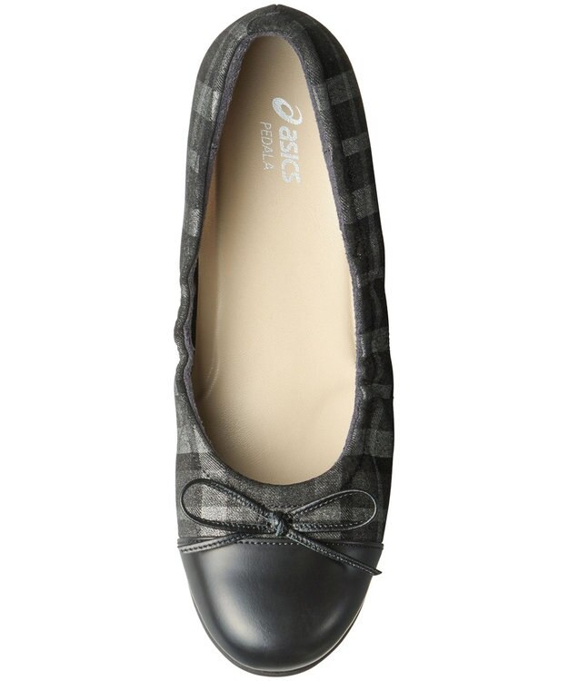 ASICS WALKING ペダラ レディース 2.0cm ヒール ブラック系