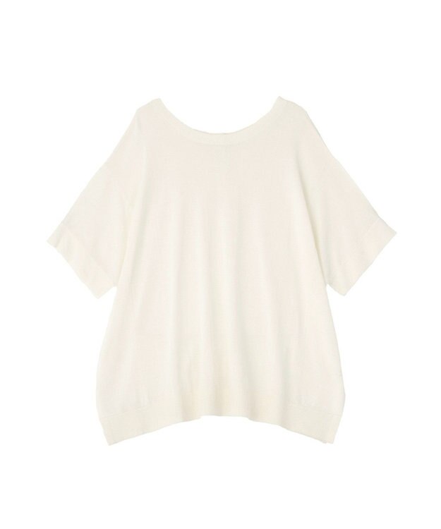 AMERICAN HOLIC 【前後2WAY】ポンチョニット Ivory