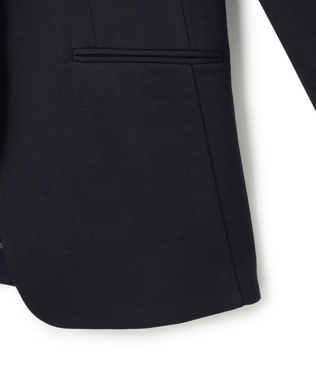 23区 L 【洗える】トリアセジャージー テーラードジャケット ネイビー系