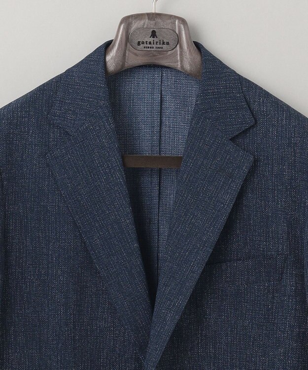 GOTAIRIKU 圧倒的清涼感・８つの機能美【接触冷感/通気性/軽量/撥水…等】クールドッツ セットアップジャケット（24年モデル） ネイビー系8