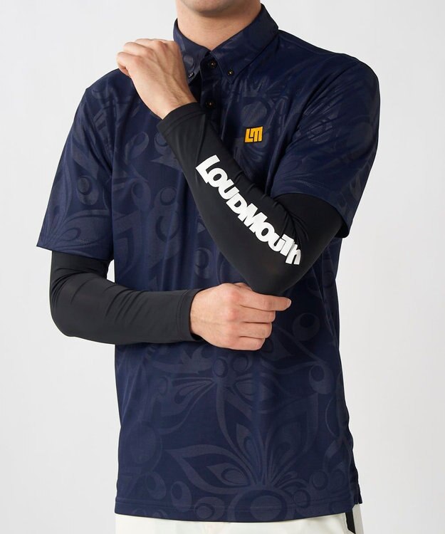 FILA GOLF／marie claire 【LOUDMOUTH】冷感アームカバー Black