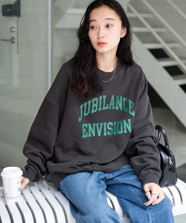 WEGO ピグメントスウェット