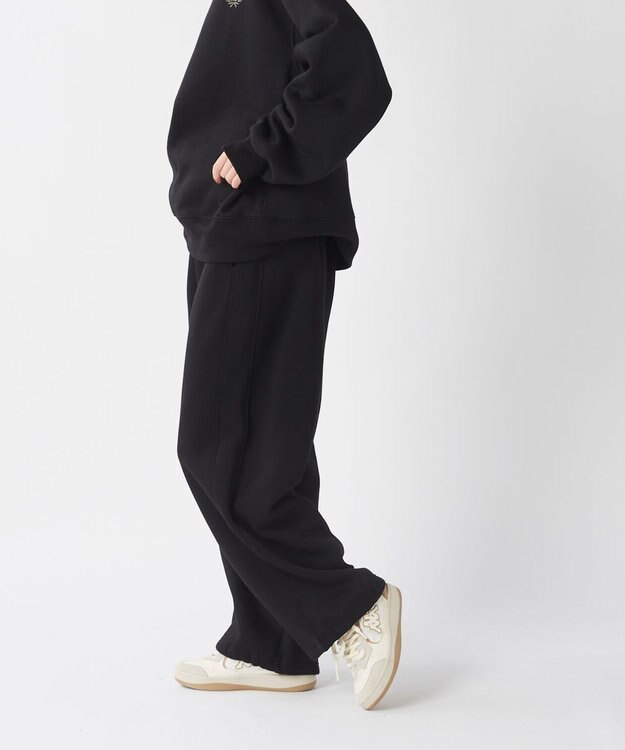 OP／FILA 【Kappa】ウェルネスデザイン ユニセックススウェットパンツ ブラック