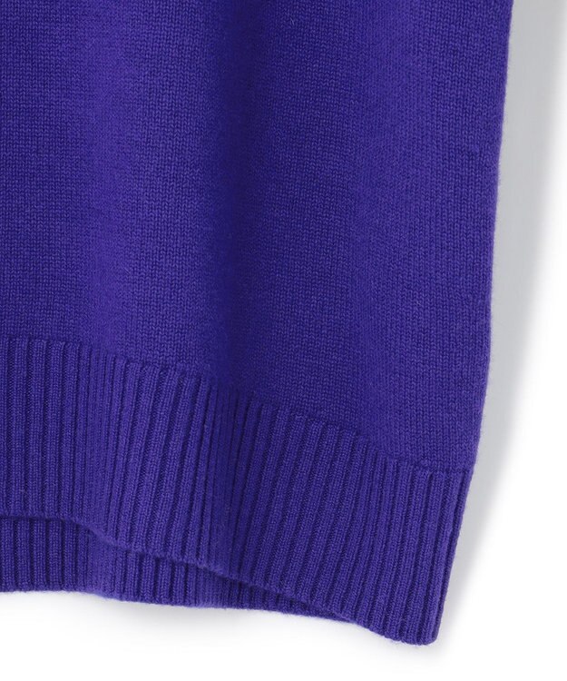 ICB 【新色追加・WEB限定カラーあり】 ソフトカシミヤミックス ハイネックニット ロイヤルブルー系