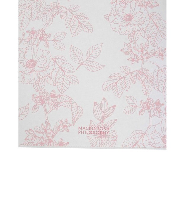 MOONBAT 【 遮光率100％/遮熱/UV/軽量】MACKINTOSH PHILOSOPHY(マッキントッシュフィロソフィー)晴雨兼用日傘 ドローイングフラワー Barbrella バーブレラ 折りたたみ傘 フワクール生地使用 ペールピンク