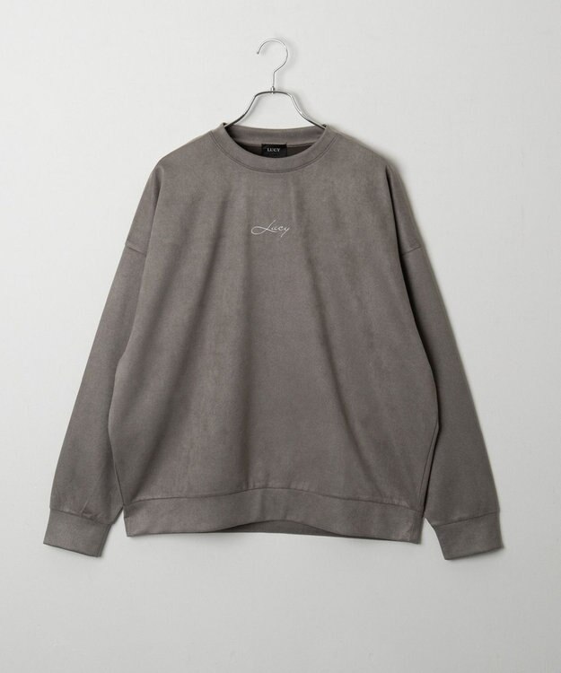 WEGO 【2点SET】フェイクスウェードアンサンブルプルオーバー ベージュ