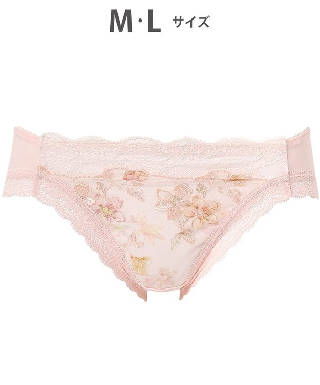 WACOAL ショーツ 【小さく見せるブラ】 BRB453とペア はきこみ丈あさめ はきごこちがよい レディース PRA153 /ワコール シェルピンク