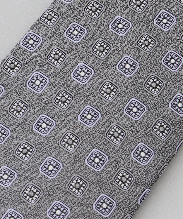 GOTAIRIKU GOTAIRIKU別注【日本製】シルク ネクタイ_小紋柄 ライトグレー系8