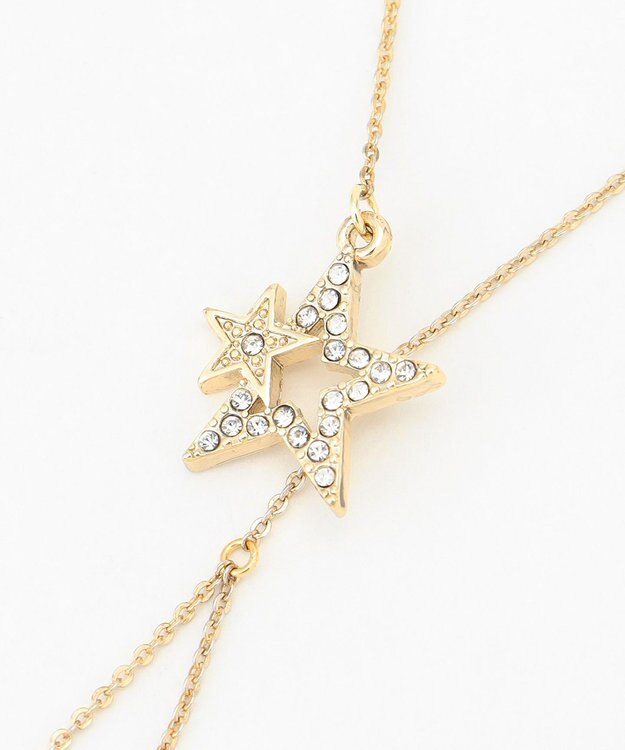 組曲 スターラリエット ネックレス ゴールド系