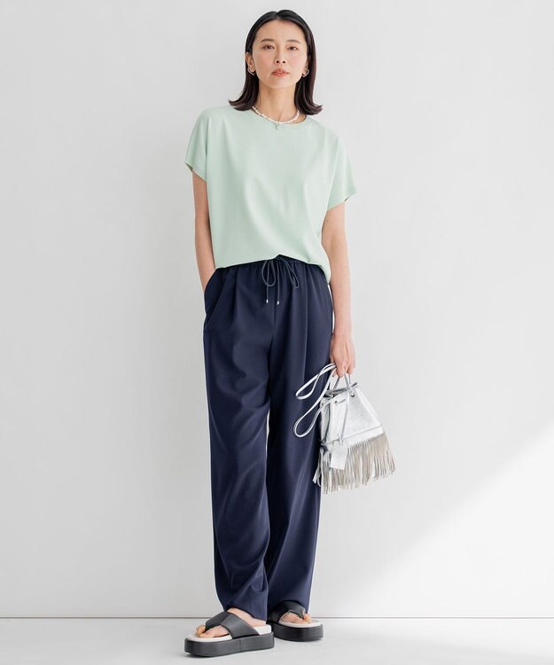 23区 【STORY7月号掲載】HEWN プラットフォームトング サンダル ブラック系