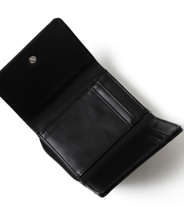 WEGO メタルハートスタッズウォレット ブラック