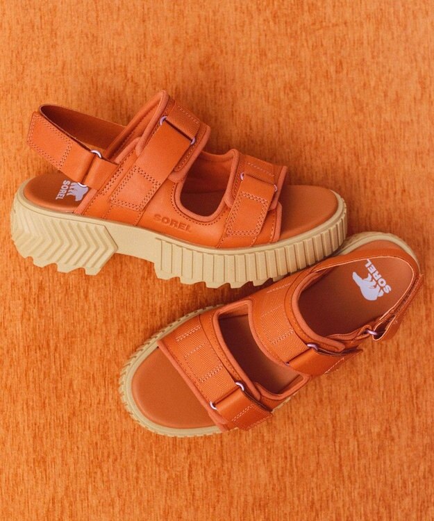 SOREL SOREL/ オーエヌエーアベニュー マルチストラップ ミッドサンダル /ソレル Tuscan、 Aura