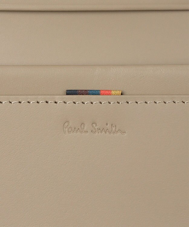 Paul Smith ハイライトステッチ 名刺入れ ベージュ