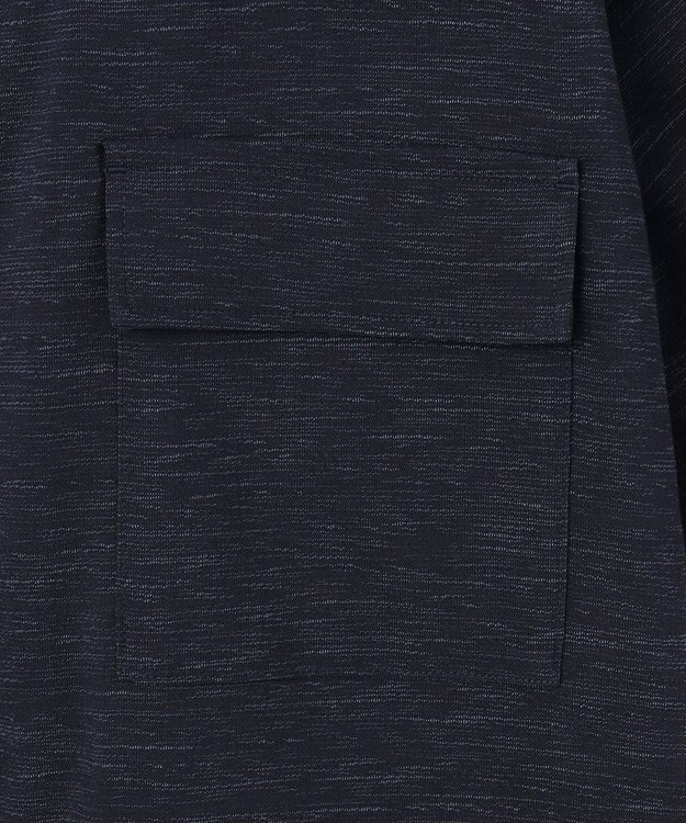 JOSEPH HOMME スムーススラブストレッチ　CPOシャツ ネイビー系