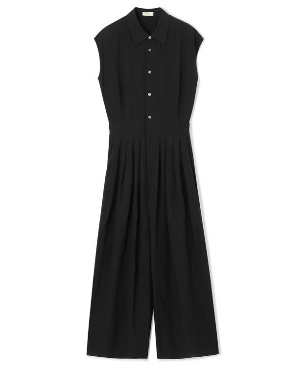 NAVE 【Nave】ヴィスコースリネン ジャンプスーツ ブラック系