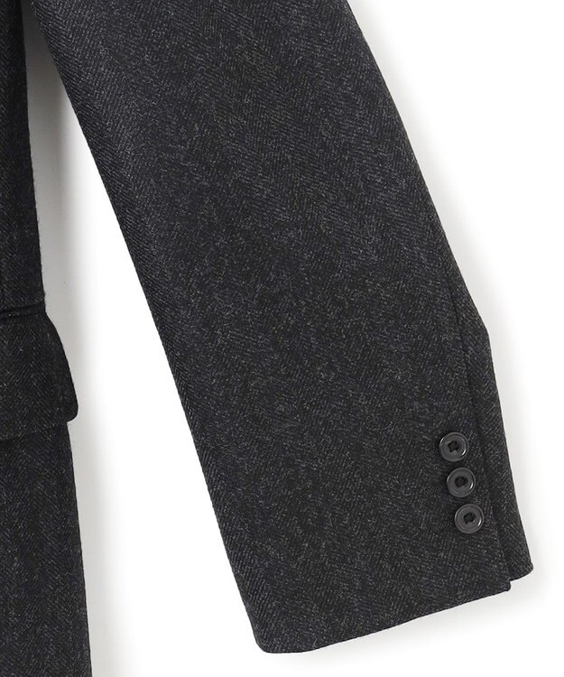 J.PRESS MEN 【CUBA BEACHフランネル】チェスターコート グレー系8