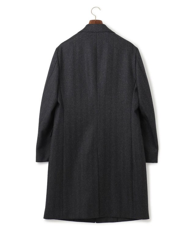 J.PRESS MEN 【CUBA BEACHフランネル】チェスターコート グレー系8